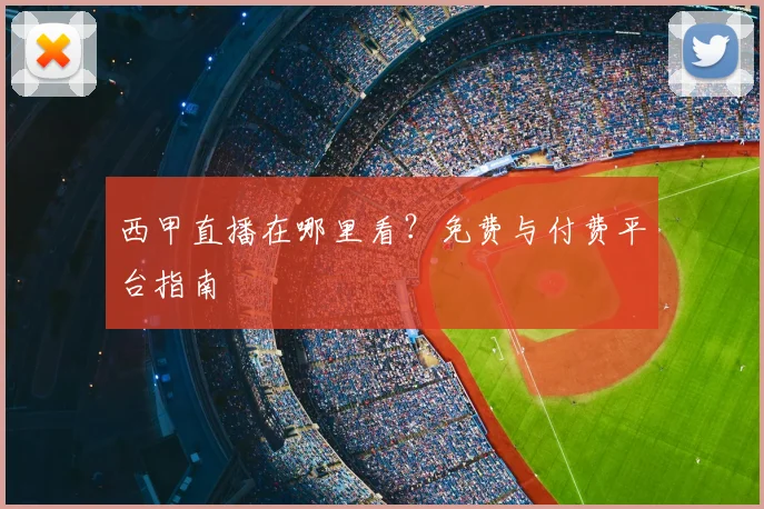 西甲直播在哪里看？免费与付费平台指南